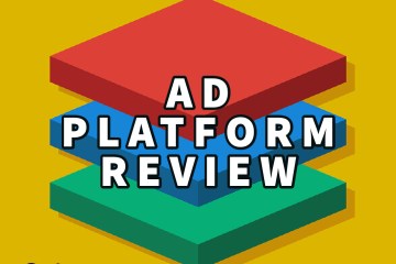ad platform review written over colored notecards
